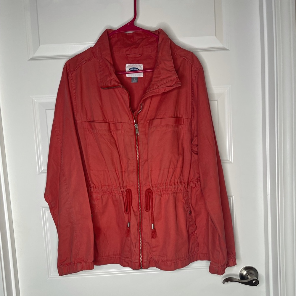 Peach Color, Old Navy Riding Jacket XL